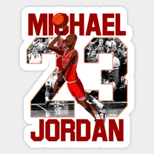 Michael Jordan 23 Sticker